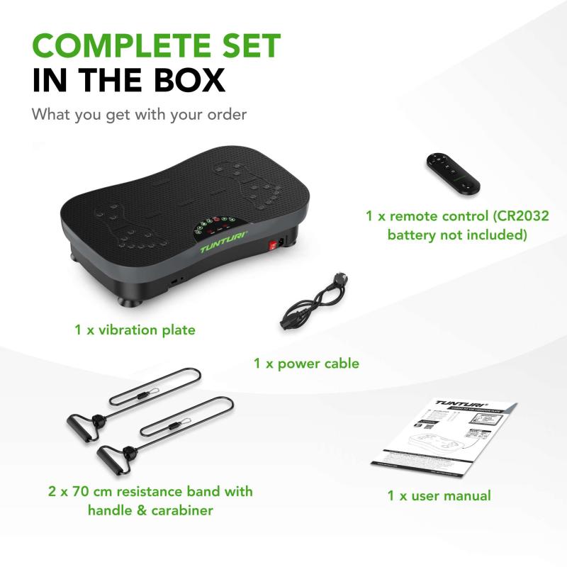 Vibratsiooniplaat TUNTURI Cardio Fit V30 9 -