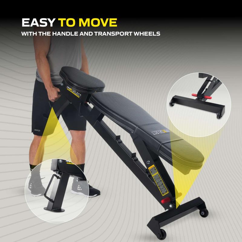 Treeningpink TUNTURI MX Select Adjustable Weight Bench 4 -