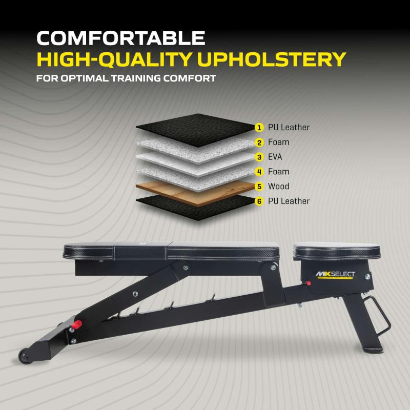 Treeningpink TUNTURI MX Select Adjustable Weight Bench 5 -