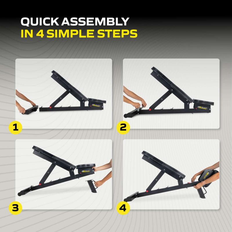 Treeningpink TUNTURI MX Select Adjustable Weight Bench 9 -