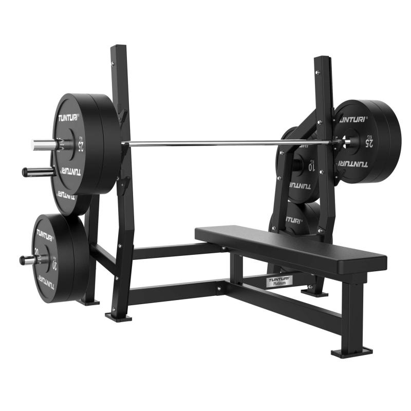 Jõujaam TUNTURI Platinum - Horizontal Bench Press Strength Station - Plate Loaded - V-Series 7 -