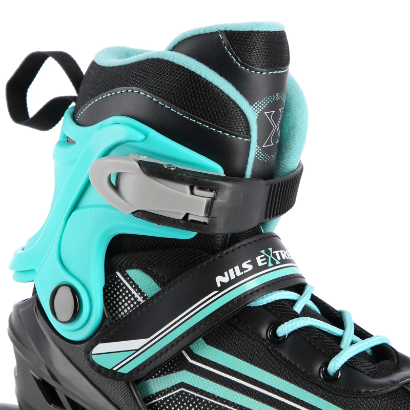 2in1 (rull)uisud NILS EXTREME NH18190 In-line Skates/Hockey Ice Skates, S (29-33) Black/Blue 4 -