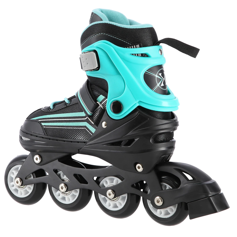 2in1 (rull)uisud NILS EXTREME NH18190 In-line Skates/Hockey Ice Skates, S (29-33) Black/Blue 9 -