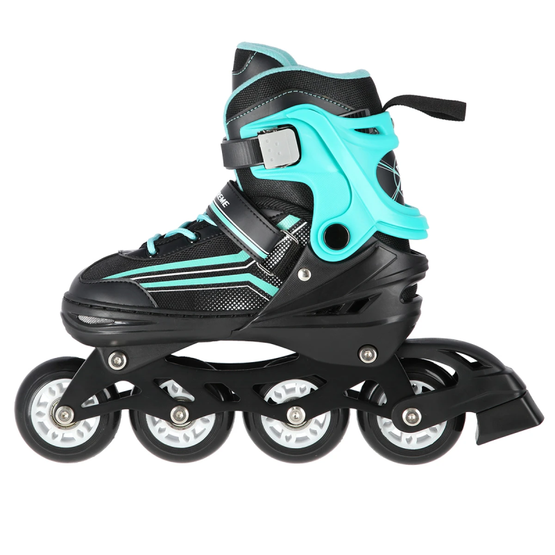 2in1 (rull)uisud NILS EXTREME NH18190 In-line Skates/Hockey Ice Skates, S (29-33) Black/Blue 10 -