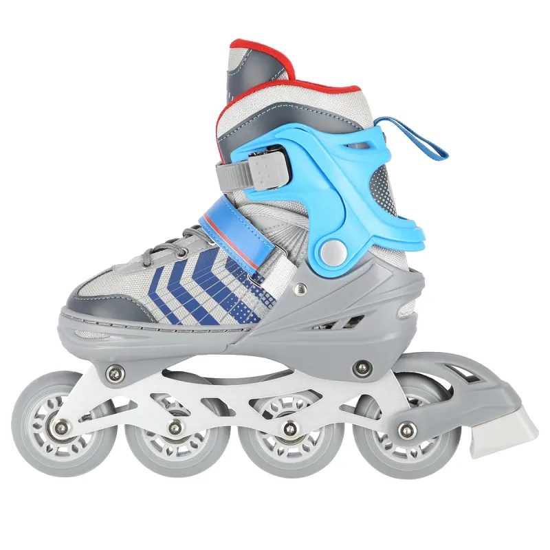 4in1 (rull)uisud NILS EXTREME NH18192 In-line Skates/Hockey Ice Skates, S (29-33), Grey/Blue 14 -