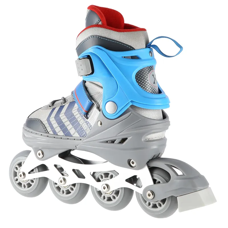 4in1 (rull)uisud NILS EXTREME NH18192 In-line Skates/Hockey Ice Skates, L (39-43), Grey/Blue 13 -