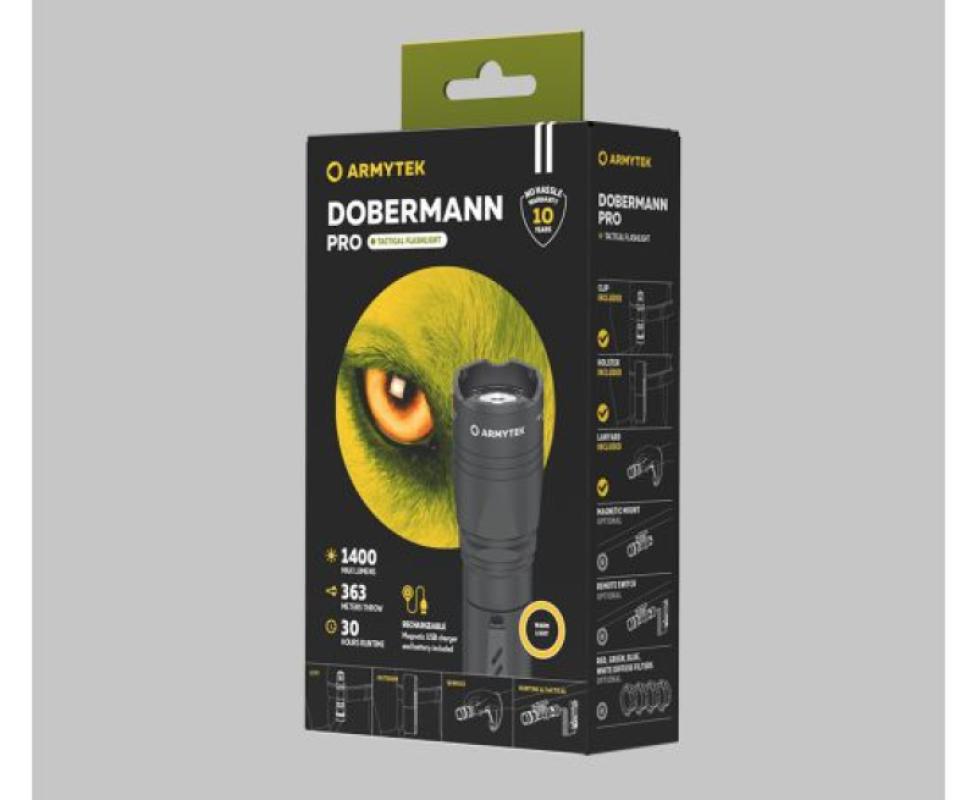 Armytek Dobermann Pro taskulamp 8 -