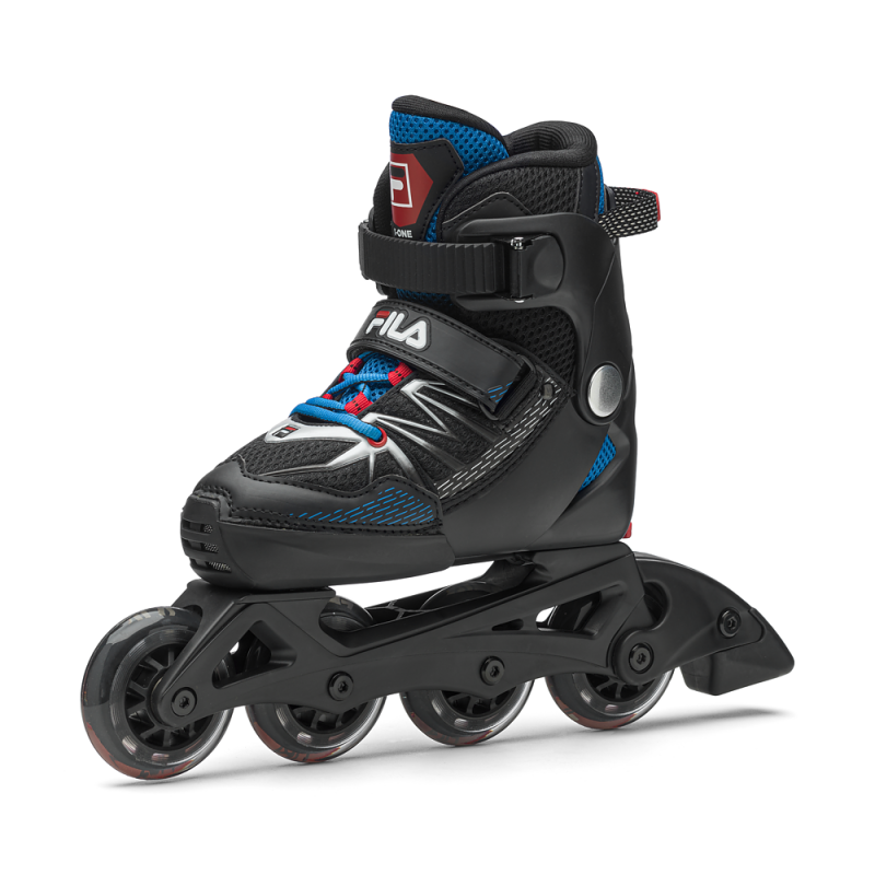 Laste rulluisud FILA X-One, Black/Blue/Red (L) 2 -
