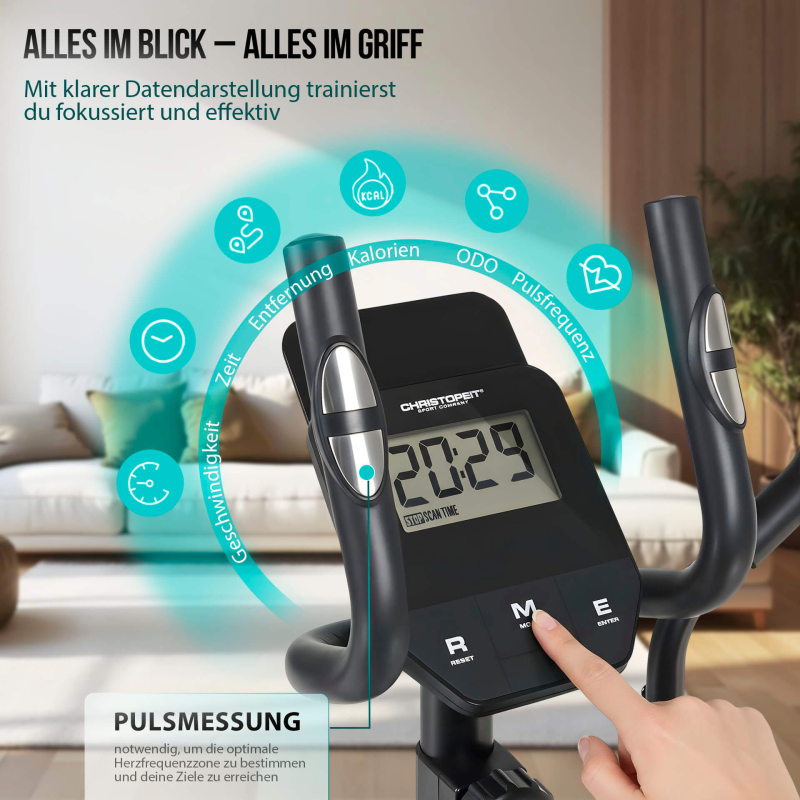 Elliptiline trenažöör CHRISTOPEIT CT 5 8 -