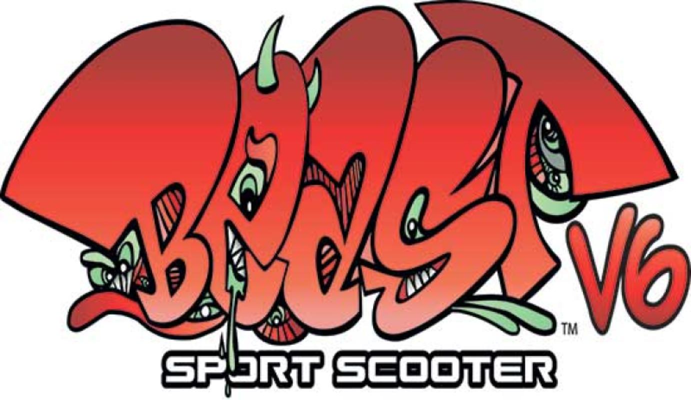 Trikitõukeratas lastele Razor Beast V6 9 -