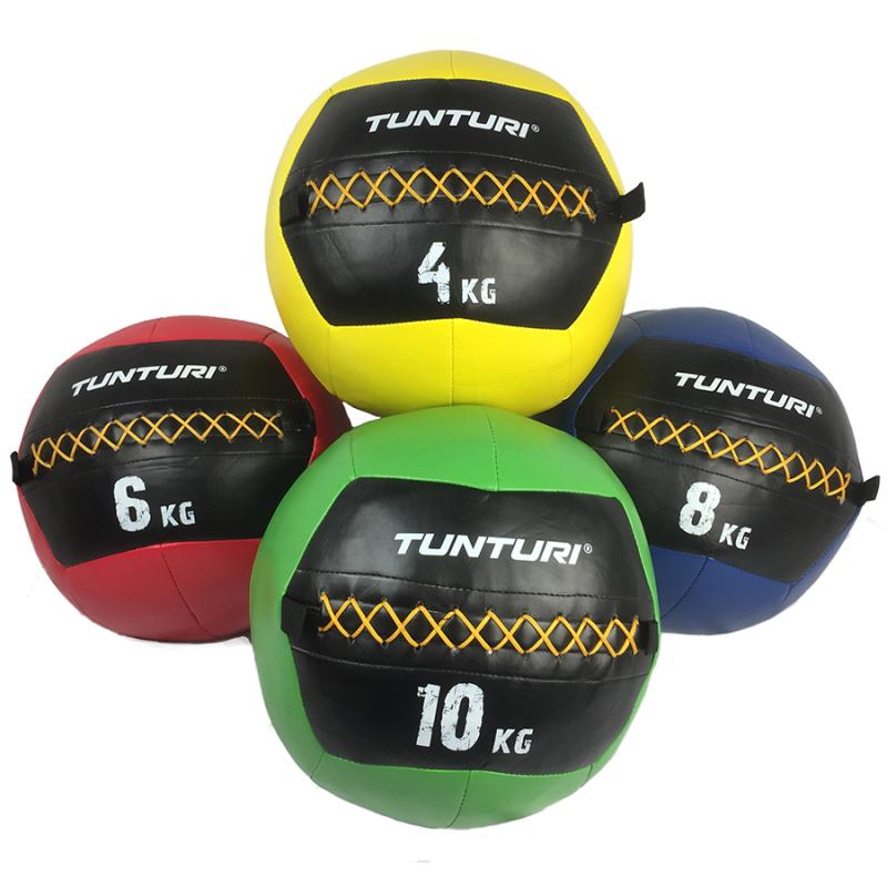 Topispall Tunturi Wall Ball 6 kg, punane 4 -