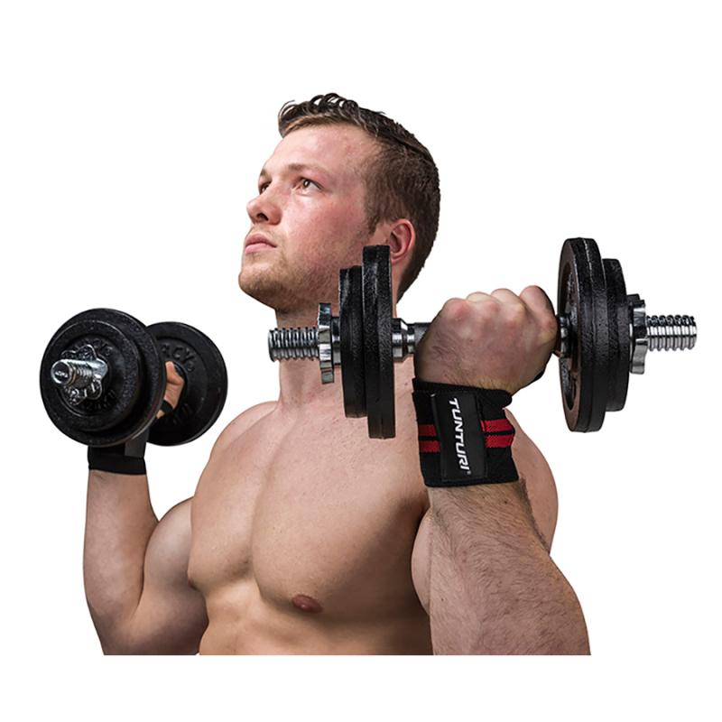 Randmerihmad Tunturi Wrist Wraps, punane 4 -