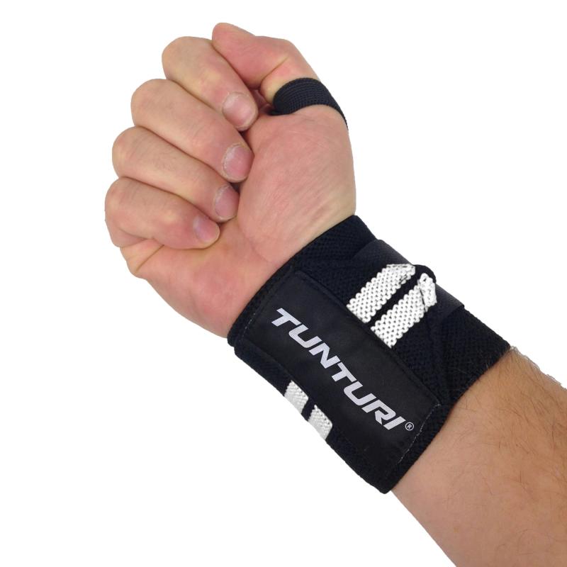 Randmerihmad TUNTURI Wrist Wraps, valged 4 -
