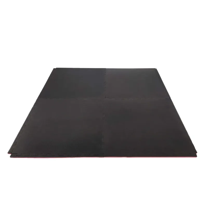 Võimlemismatt TUNTURI Karate Puzzle Mat, must-punane 3 -