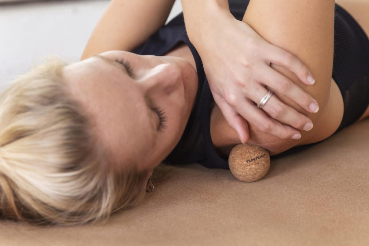 Massaažipallid Tunturi Cork Massage Ball Set 8 -