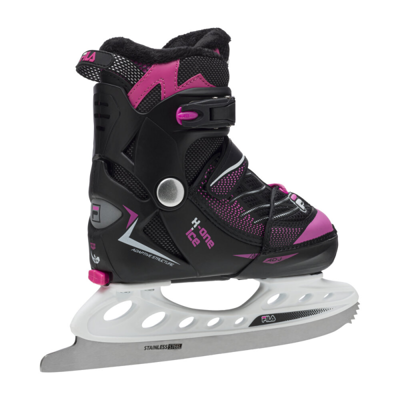Laste hokiuisud FILA X-One Ice G Black/Pink (M) 6 -