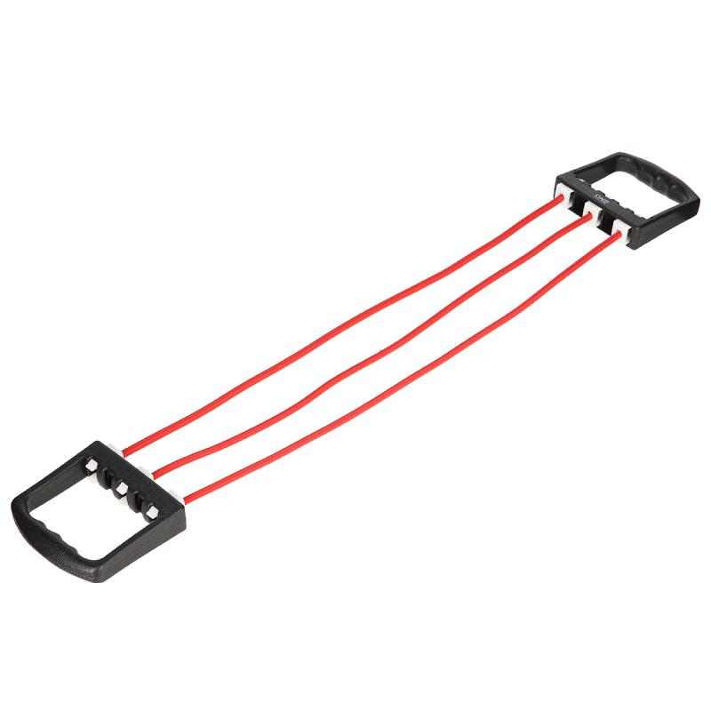 Ekspanderkumm käepidemetega ONE FITNESS EM10, punane 3 -