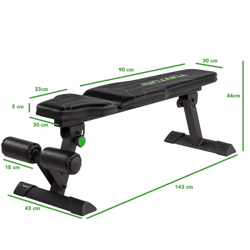 Tõstepink TUNTURI FB80 Flat Bench 2 -