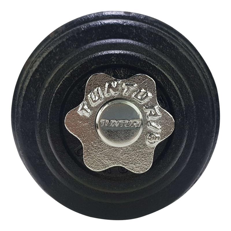 Hantel TUNTURI Dumbbell Set 15kg, screw 9 -