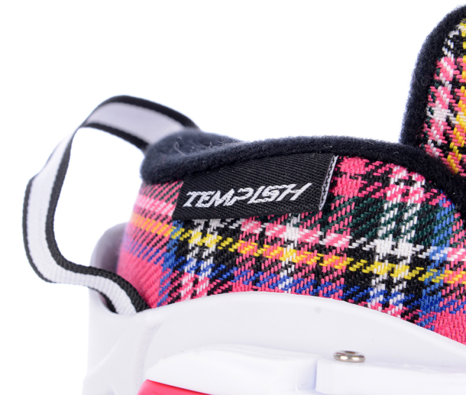 Laste uisud TEMPISH Rebel Ice T Girl Adjustable Skate, roosa/must (M) 6 -