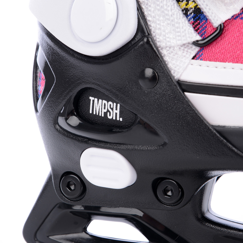 Laste uisud TEMPISH Rebel Ice T Girl Adjustable Skate, roosa/must (M) 8 -