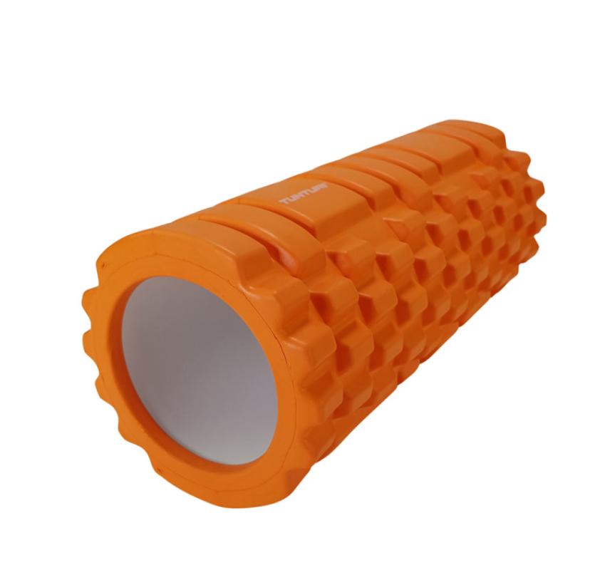 Massaažirull TUNTURI Yoga Foam Grid Roller 33cm, oranž 4 -