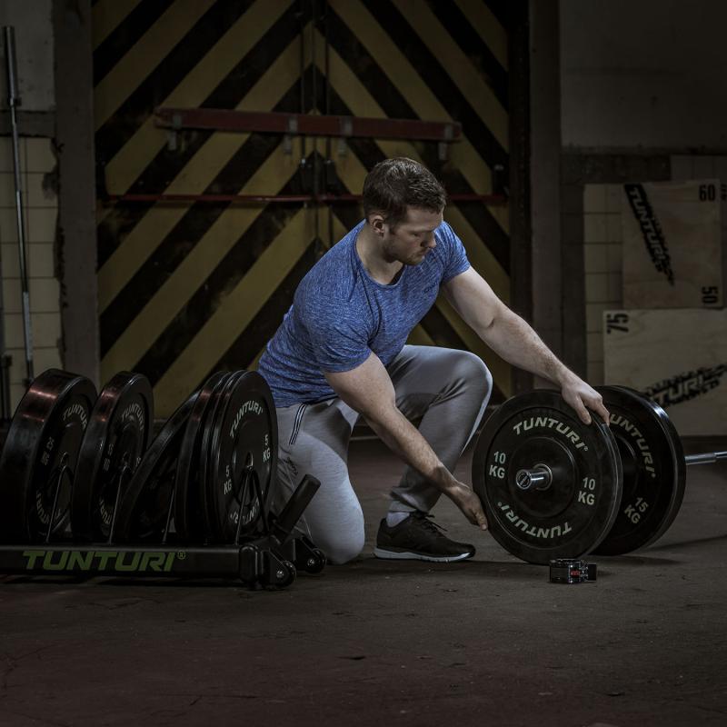 Raskusketas TUNTURI Training Bumper Plate, 50 mm, 20 kg 8 -