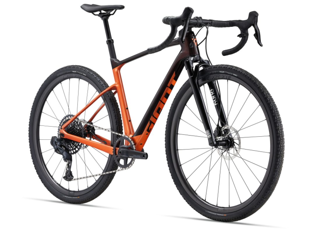 Gravel jalgratas GIANT Revolt X Advanced Pro 1, Cordovan/Copper Coin (XL) 3 -