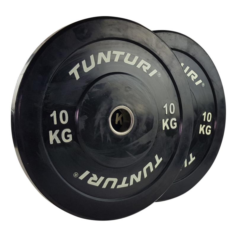 Raskusketas TUNTURI Training Bumper Plate, 50 mm, 10 kg 4 -