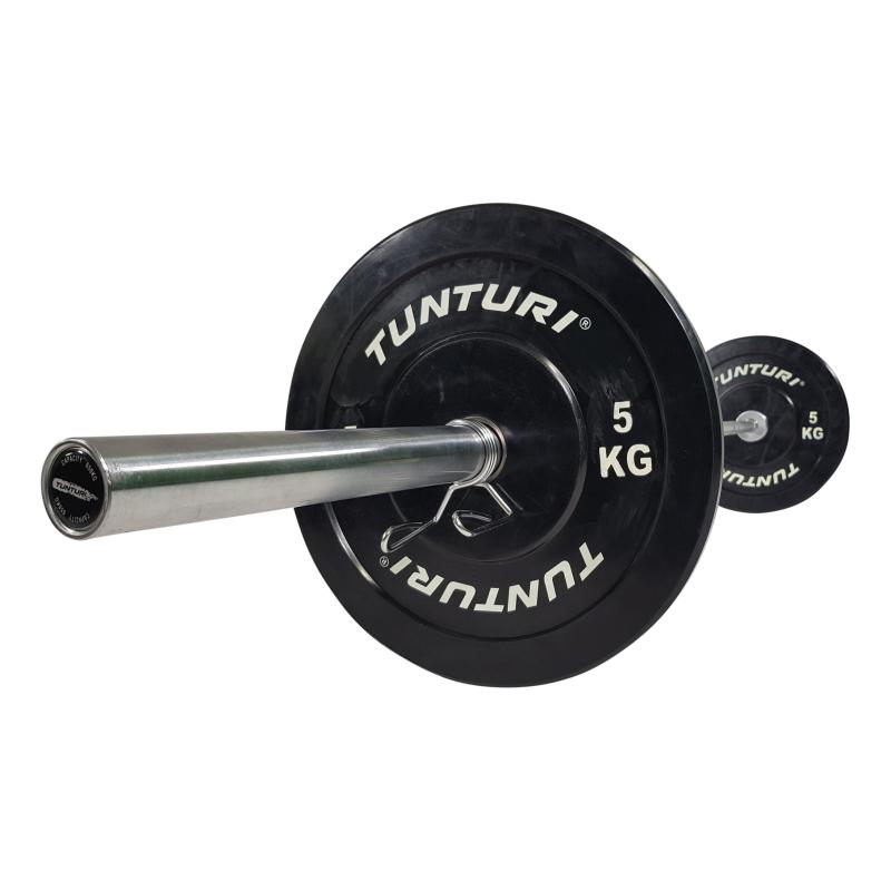 Raskusketas TUNTURI Training Bumper Plate, 50 mm, 5 kg 9 -