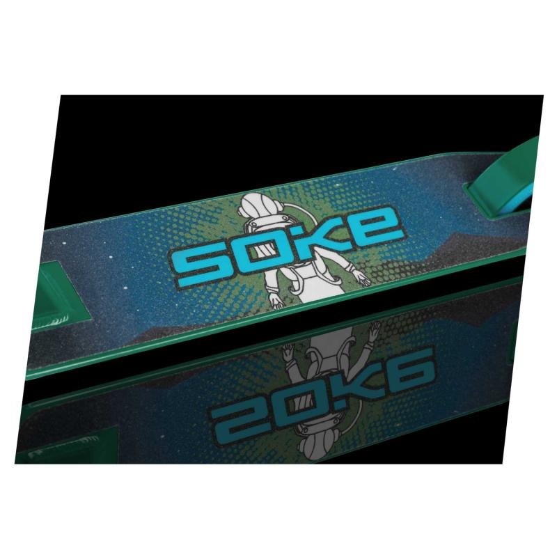 Trikitõukeratas SOKE GO! roheline-sinine 10 -