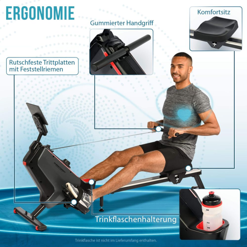 Sõudeergomeeter CHRISTOPEIT RW 1000 5 -