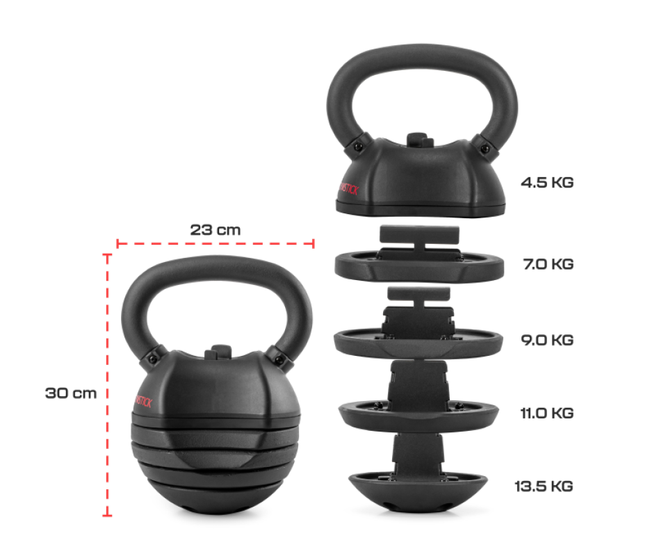 Sangpomm GYMSTICK Quick-Lock Kettlebell 13.5 kg 2 -