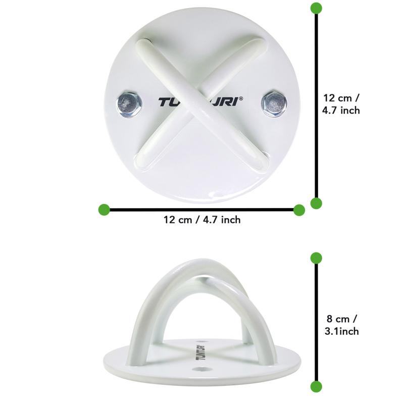 Kinnitus treeningrihmadele TUNTURI Suspension Trainer Mount, valge 4 -