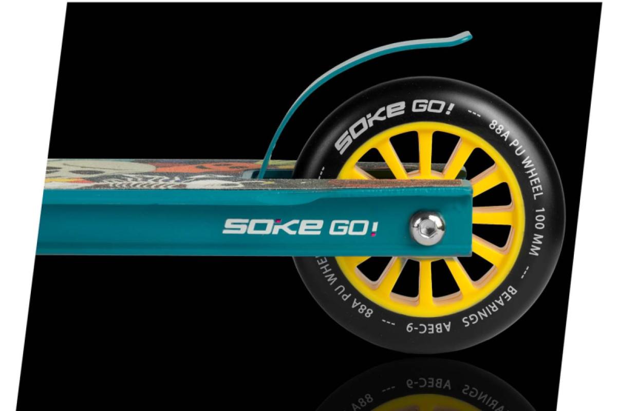 Trikitõukeratas SOKE GO! sinine-kollane 9 -