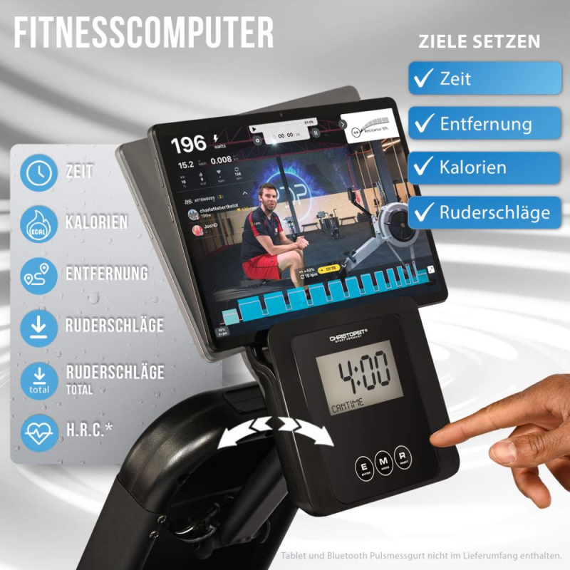 Sõudeergomeeter CHRISTOPEIT Garda 5 -