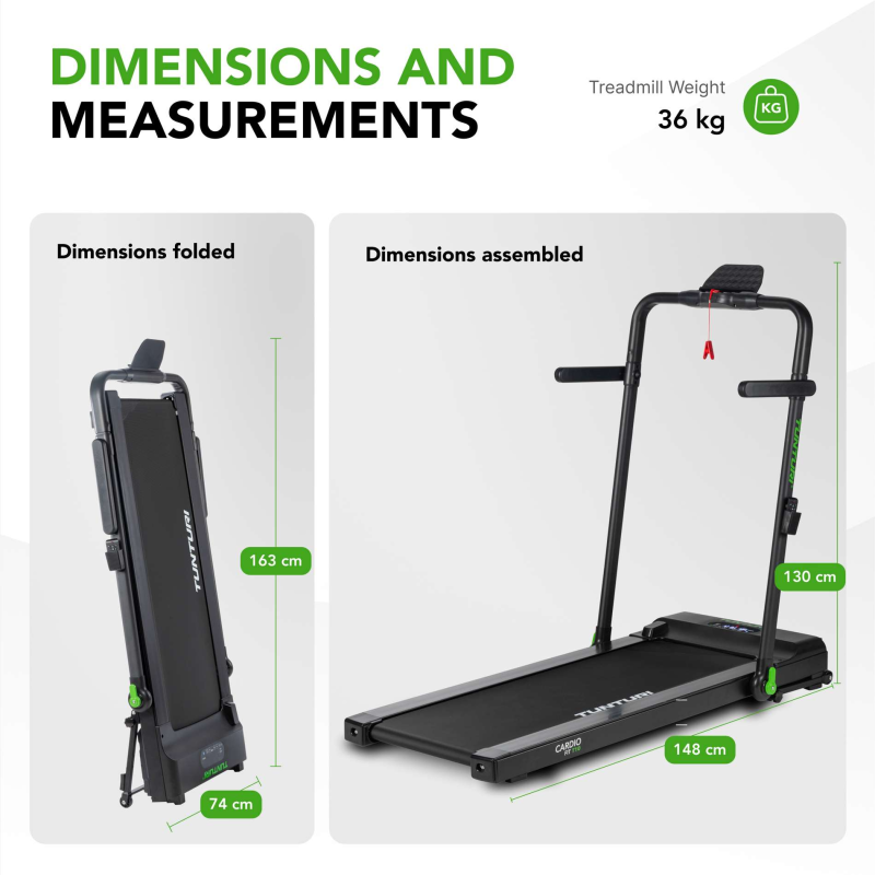 Jooksulint TUNTURI Cardio Fit T10 3 -