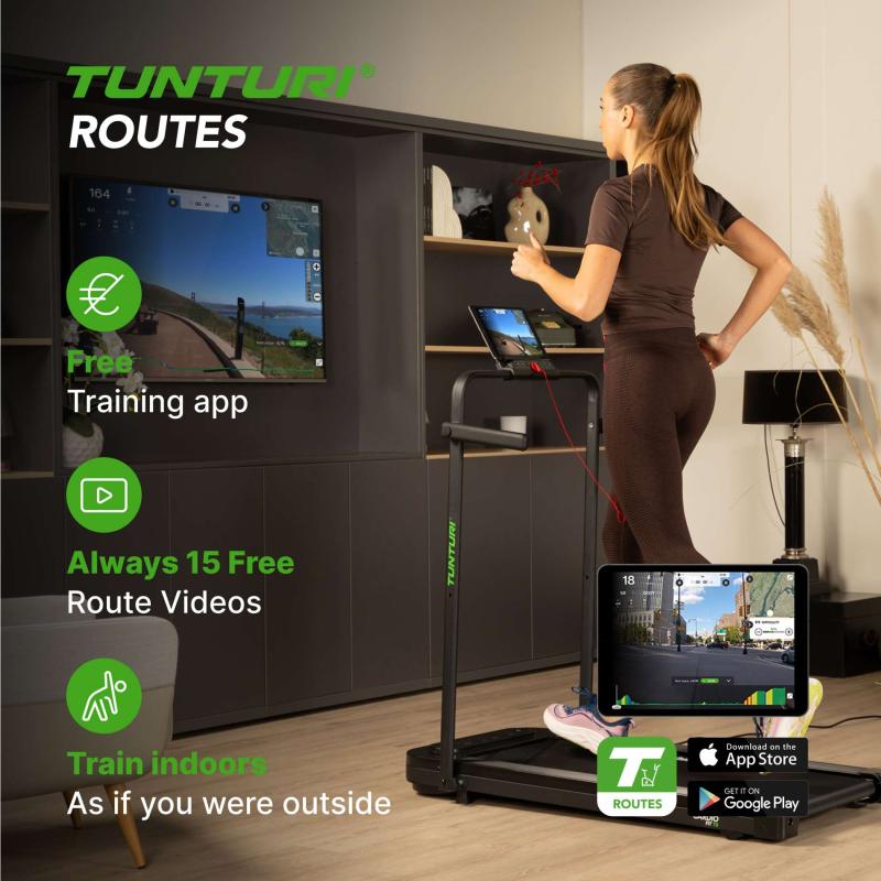 Jooksulint TUNTURI Cardio Fit T5 with Bluetooth 7 -