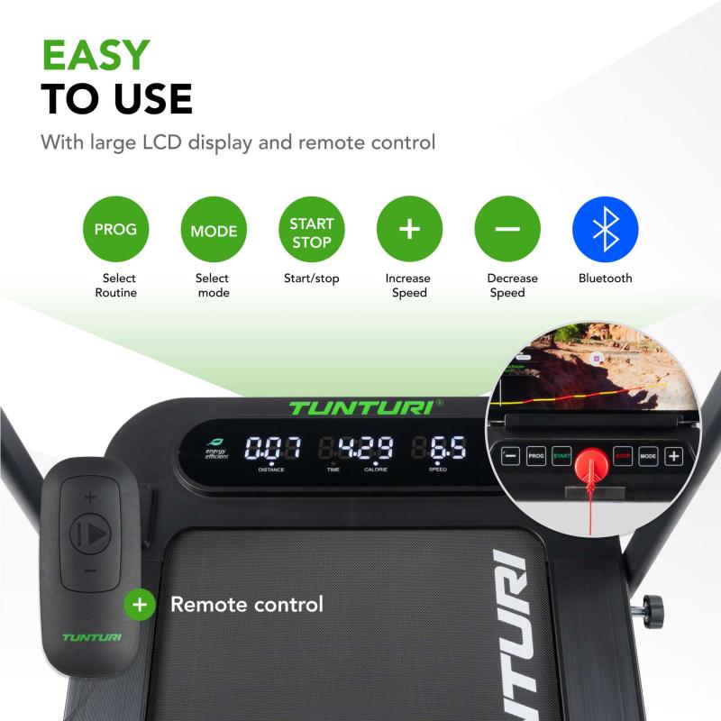 Jooksulint TUNTURI Cardio Fit T5 with Bluetooth 8 -