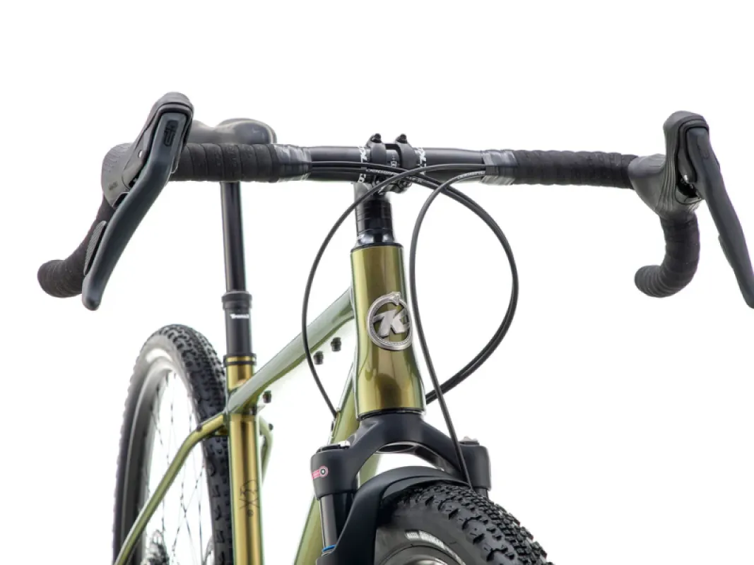 Gravel jalgratas KONA Ouroboros AL, Gloss Metallic Turismo Olive (Green) (M/L) 5 -