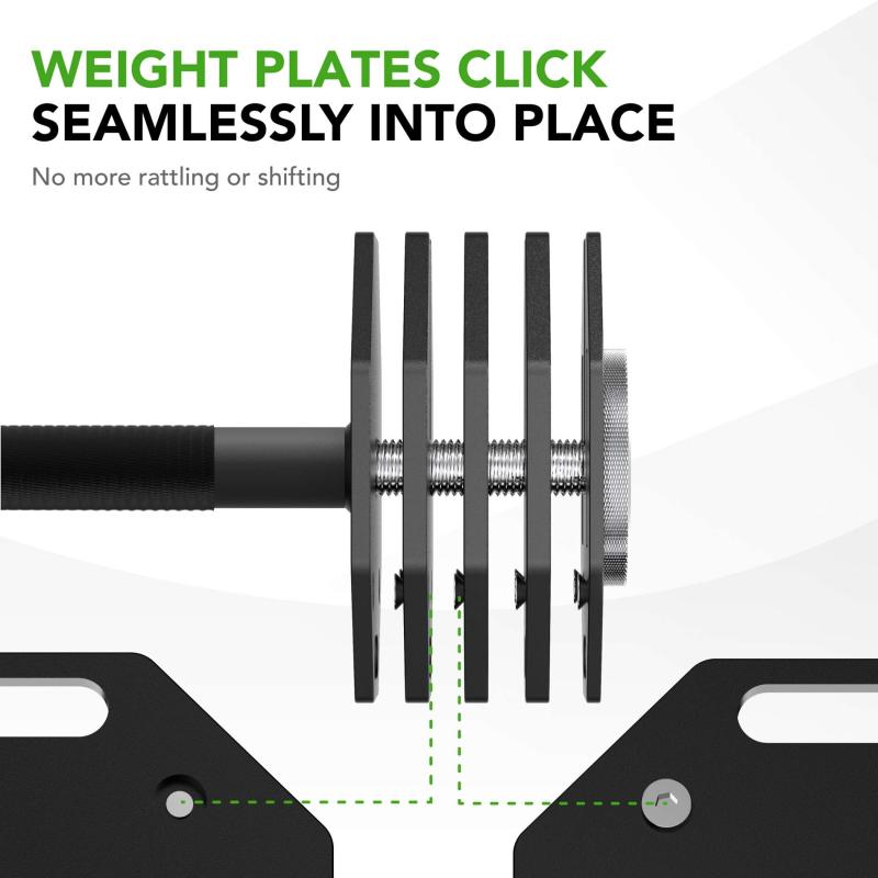 Tõstekang TUNTURI Rapid Adjustable Barbell 11kg 6 -